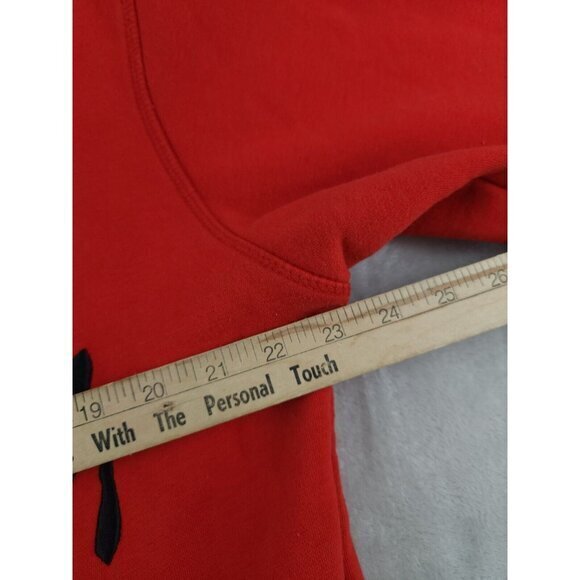 Runtz Fire Society Just‎ Grinz Hoodie Red Skeleton Mens Medium - Picture 8 of 10